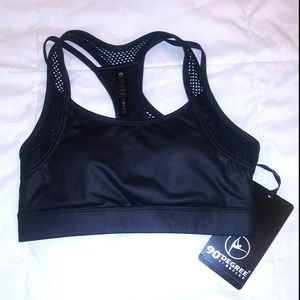 90 degrees by reflex black sports bra xs